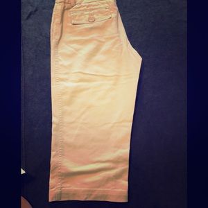 Crop pants ofwhie normal wear size 8p